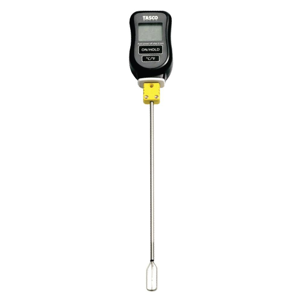 DIGITAL THERMOMETER TASCO BLACK TBA50 FOR HVAC (AIR CONDITIONING SYSTEM)