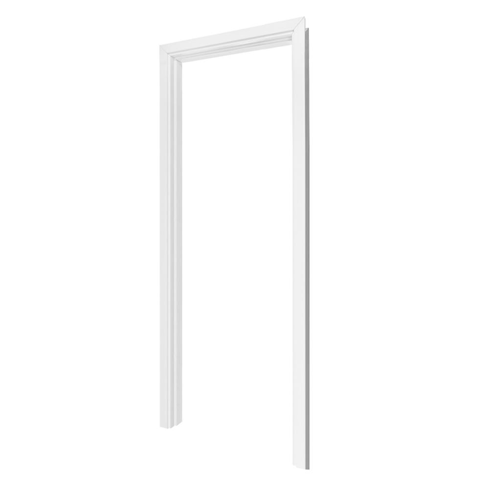 WPC DOOR FRAME ECO-DOOR WS1012 80X200CM WHITE