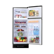 2-DOOR REFRIGERATOR SHARP SJ-C20E-DK 5.9CU.FT DARK GREY